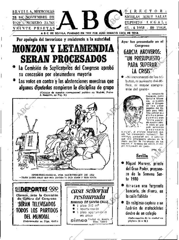 ABC SEVILLA 28-11-1979 página 9