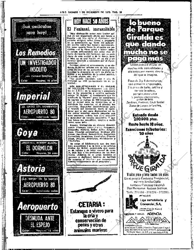 ABC SEVILLA 01-12-1979 página 42