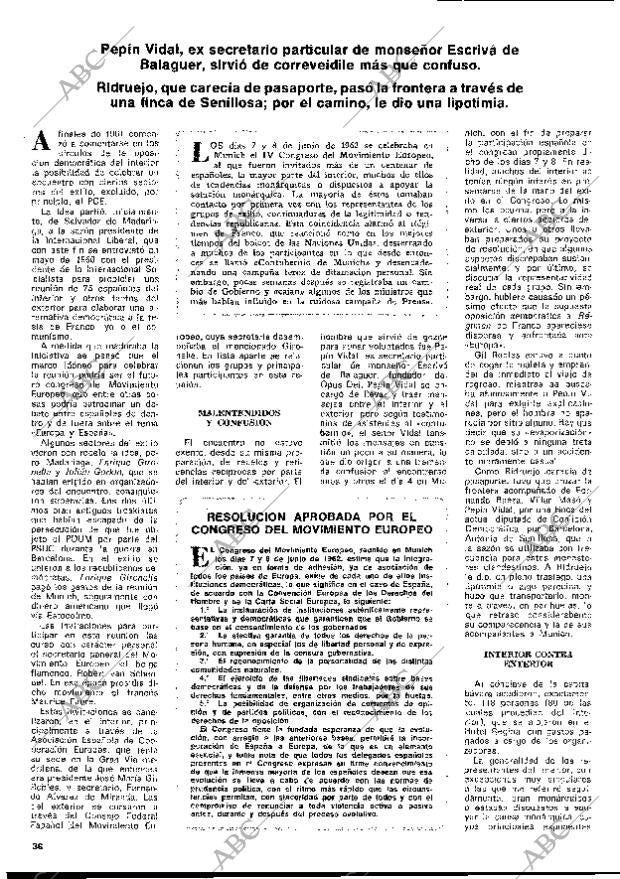 BLANCO Y NEGRO MADRID 05-12-1979 página 36