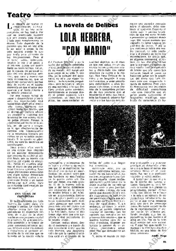 BLANCO Y NEGRO MADRID 05-12-1979 página 65