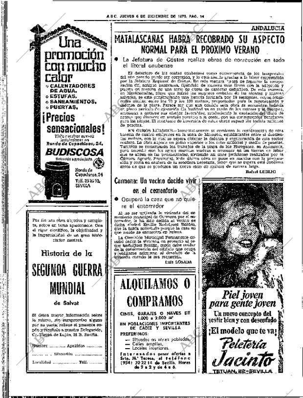 ABC SEVILLA 06-12-1979 página 22