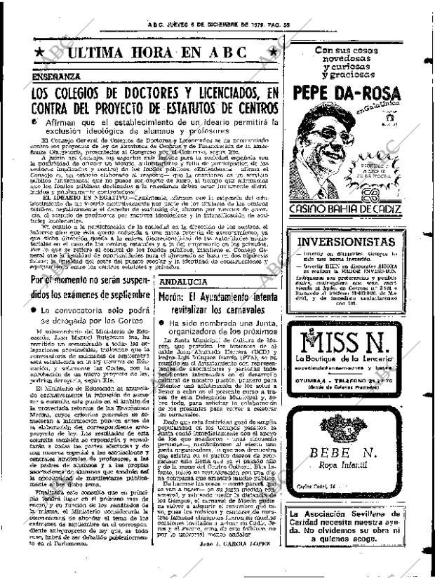 ABC SEVILLA 06-12-1979 página 63