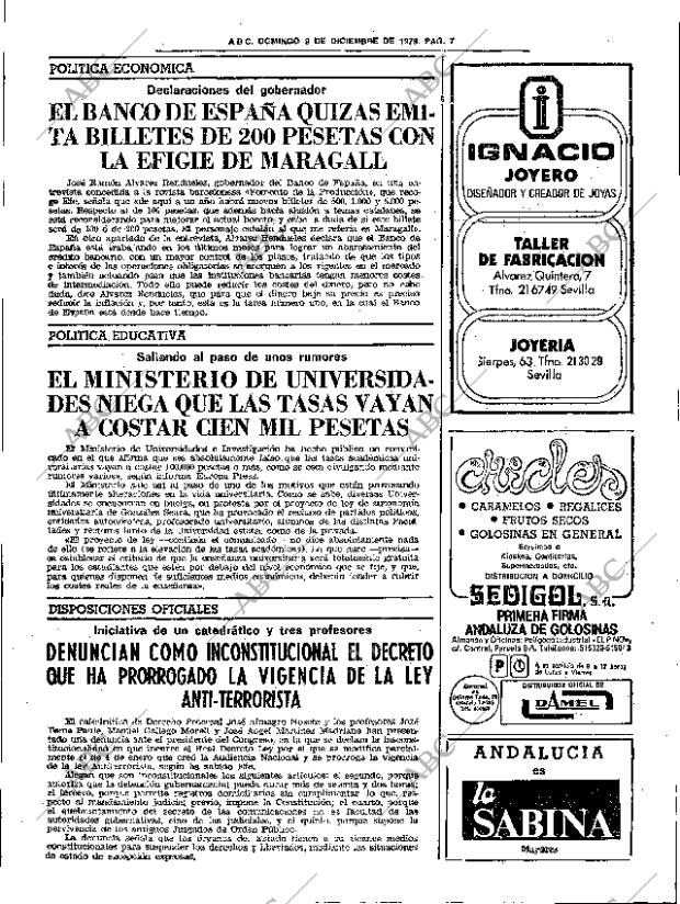 ABC SEVILLA 09-12-1979 página 23