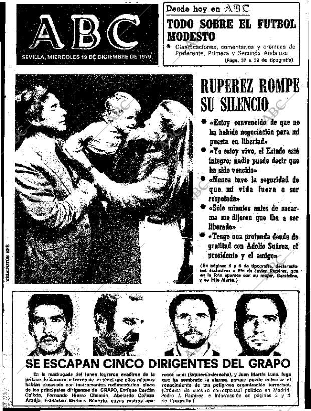 ABC SEVILLA 19-12-1979 página 1