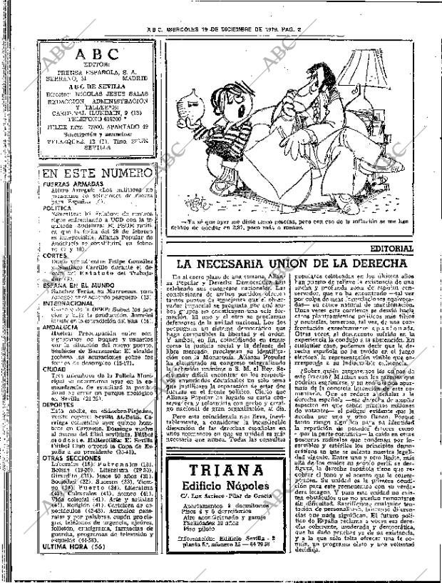 ABC SEVILLA 19-12-1979 página 14
