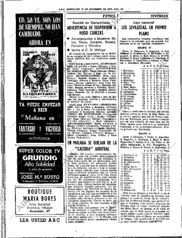 ABC SEVILLA 19-12-1979 página 48