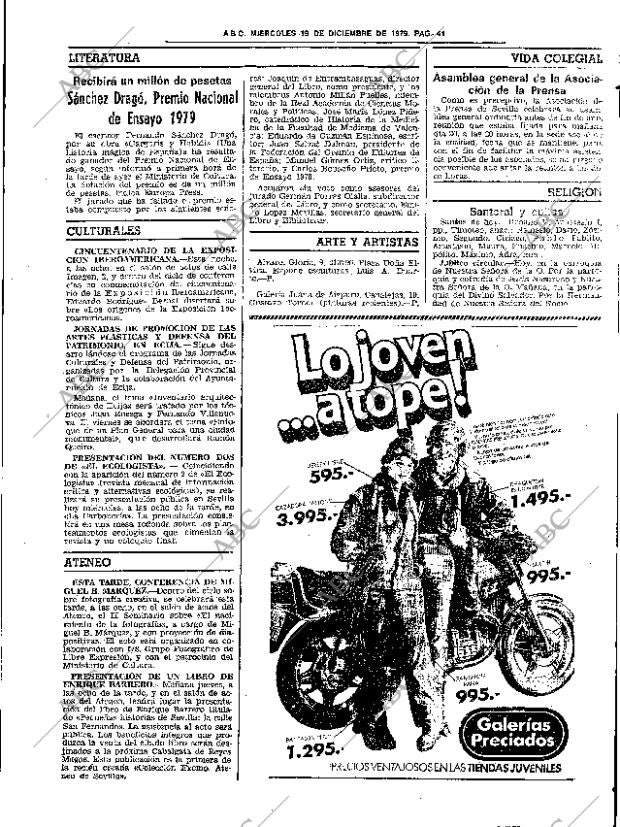 ABC SEVILLA 19-12-1979 página 53