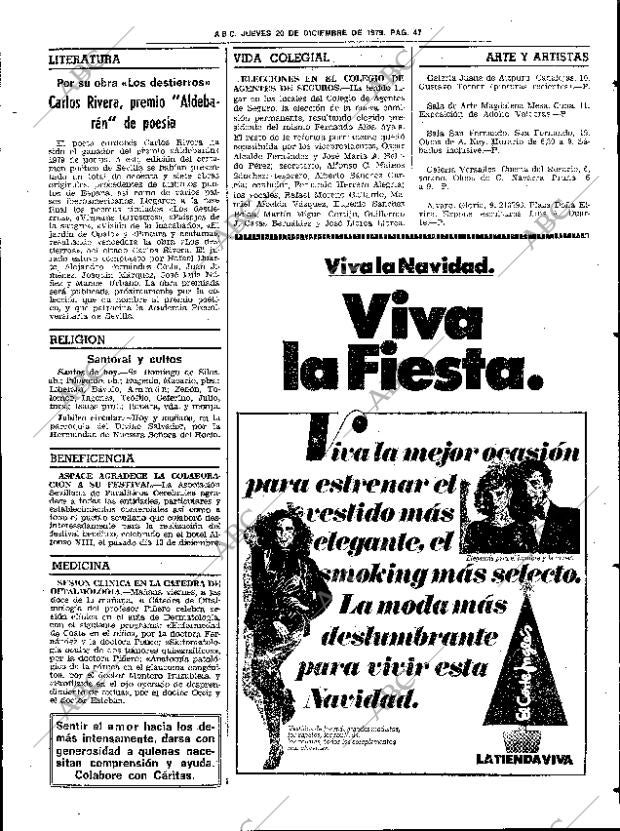 ABC SEVILLA 20-12-1979 página 63