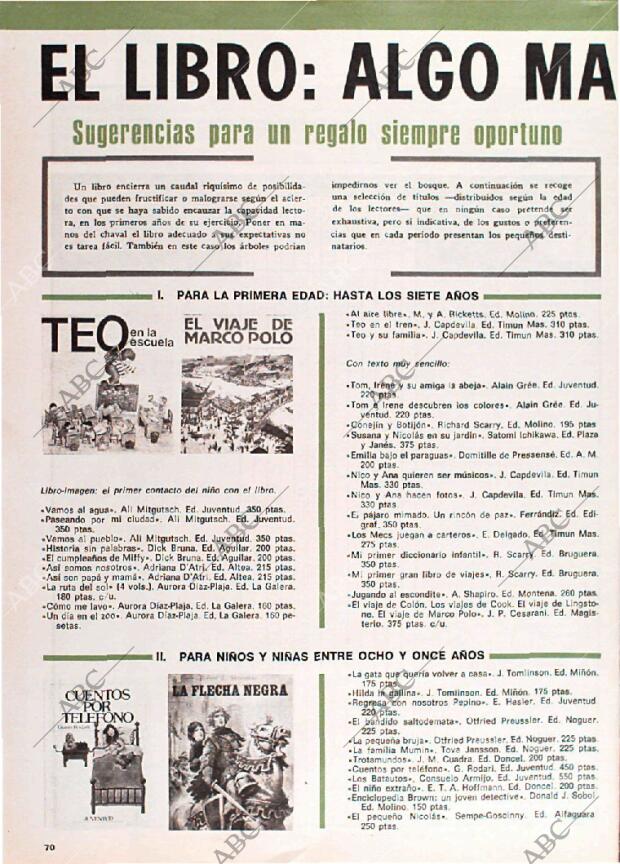 BLANCO Y NEGRO MADRID 26-12-1979 página 70