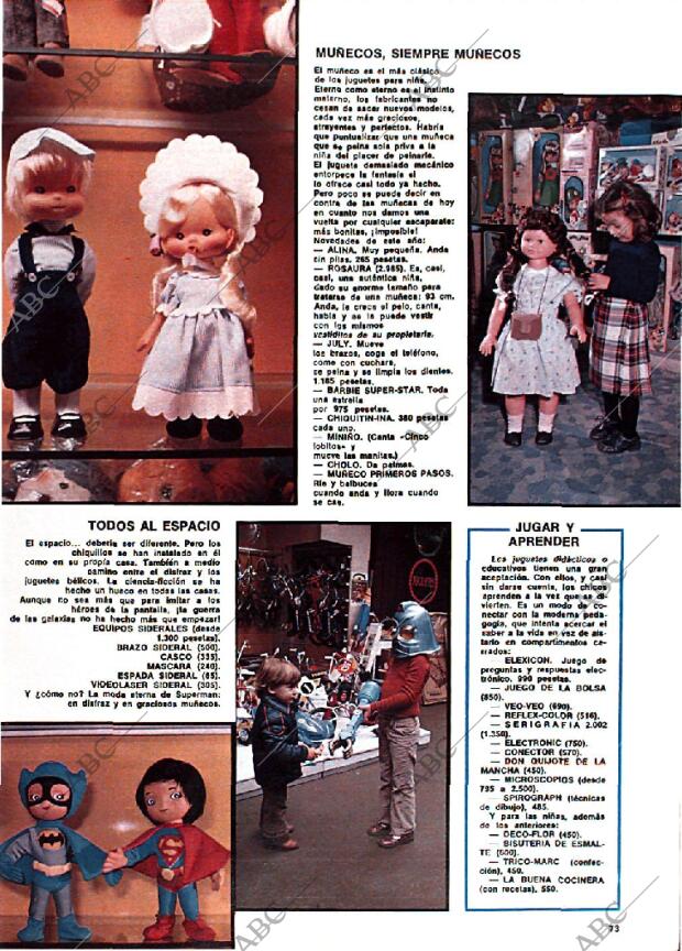 BLANCO Y NEGRO MADRID 26-12-1979 página 73