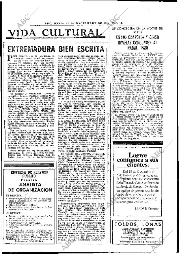 ABC MADRID 27-12-1979 página 26