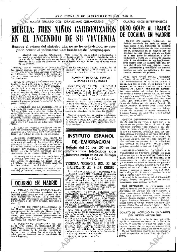 ABC MADRID 27-12-1979 página 47