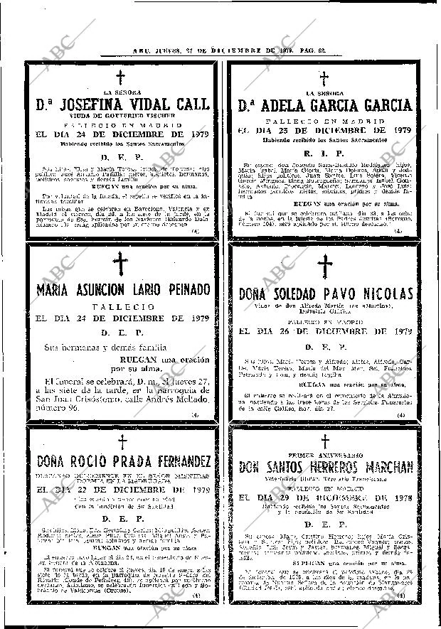 ABC MADRID 27-12-1979 página 70