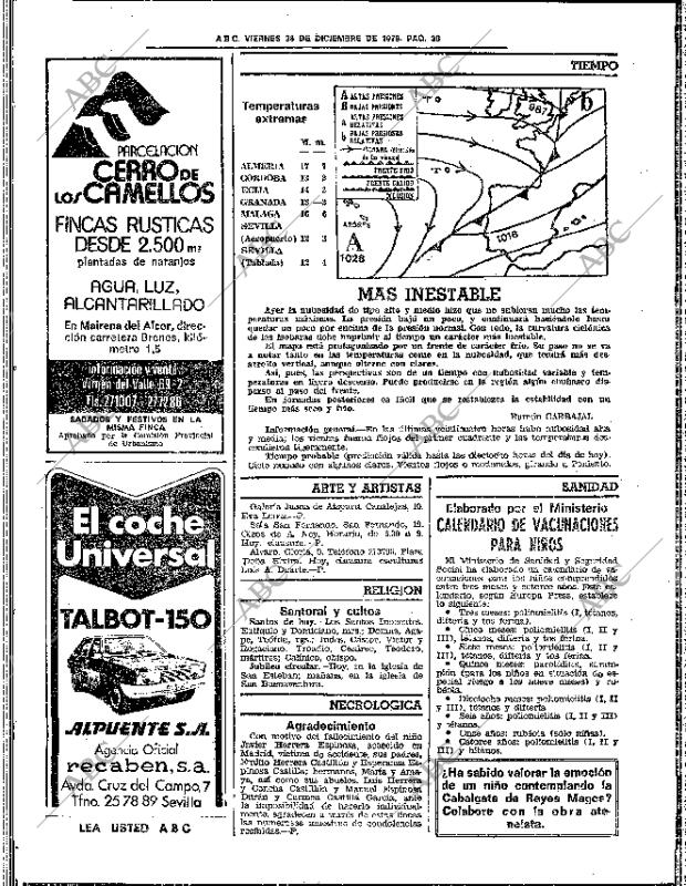 ABC SEVILLA 28-12-1979 página 46