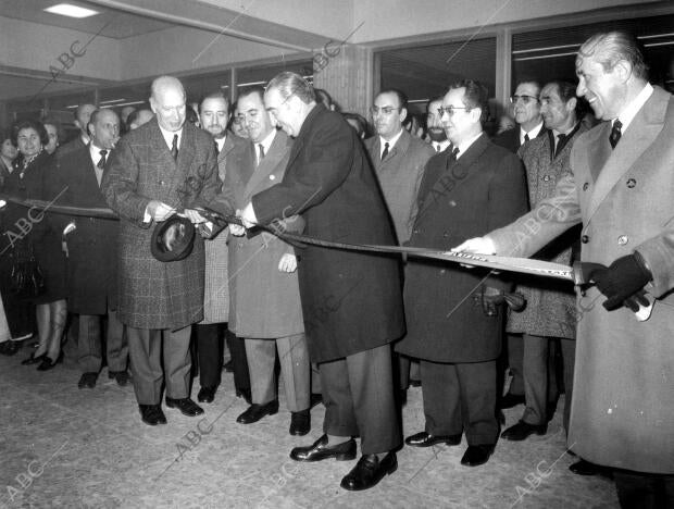 Inauguración de la nueva estación de Autobuses sur de Madrid, Presidida por el...