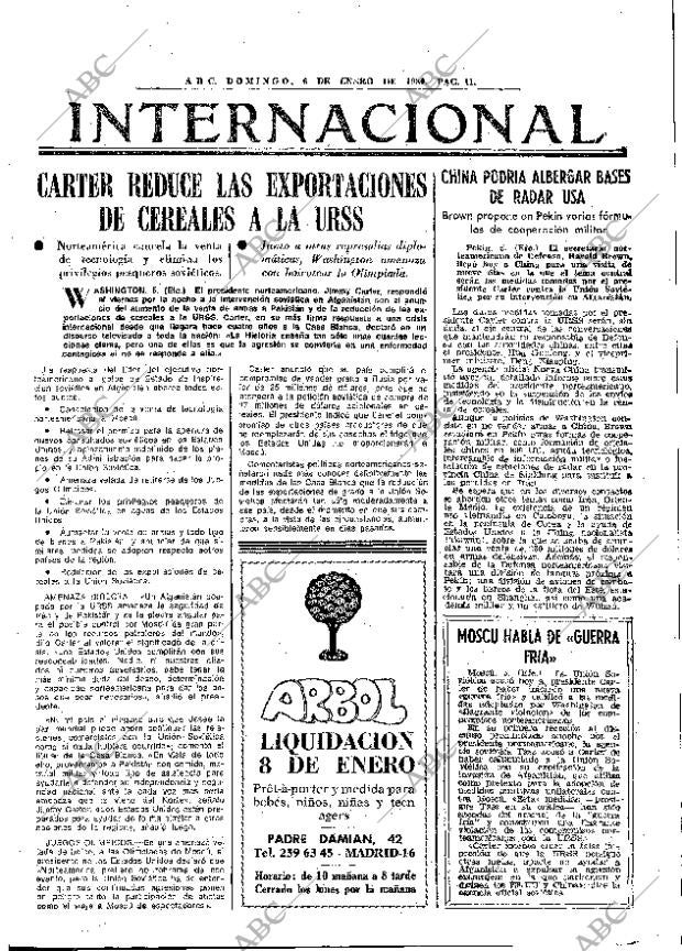 ABC MADRID 06-01-1980 página 23