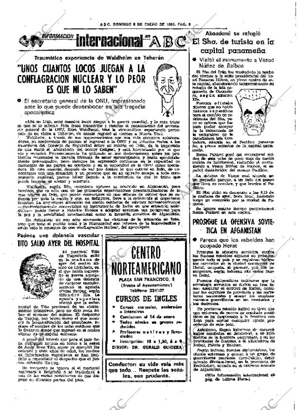 ABC SEVILLA 06-01-1980 página 20