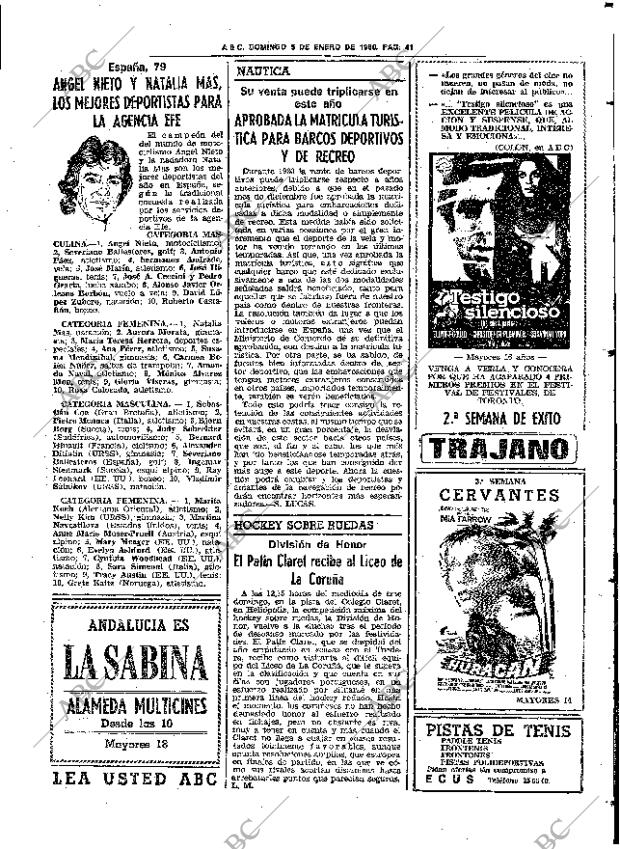 ABC SEVILLA 06-01-1980 página 53