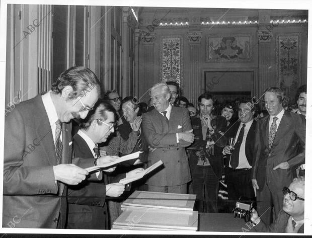 Tip y Coll, en la antigua Casa de ABC durante la entrega de los premios «Los...