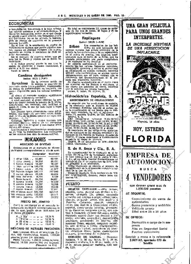 ABC SEVILLA 09-01-1980 página 23
