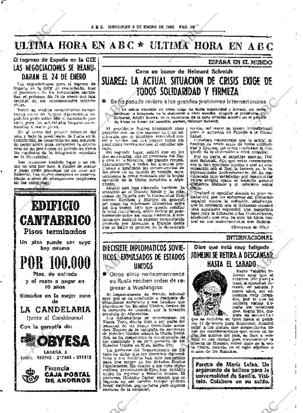 ABC SEVILLA 09-01-1980 página 56