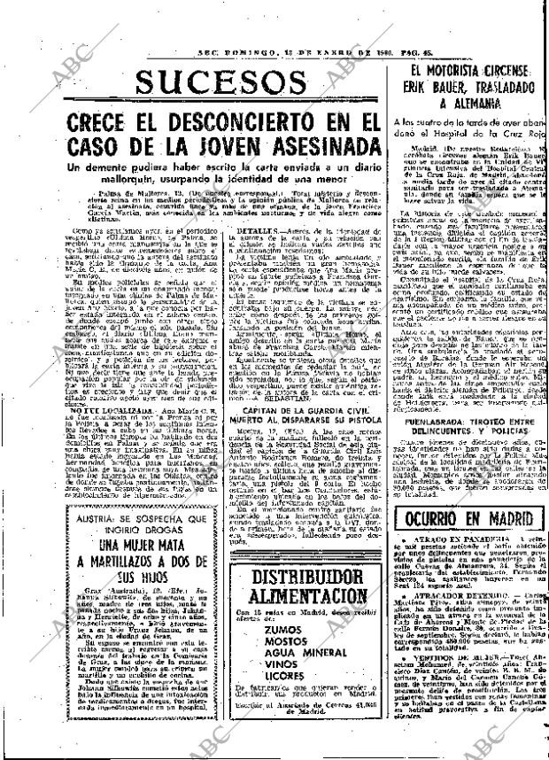 ABC MADRID 13-01-1980 página 61