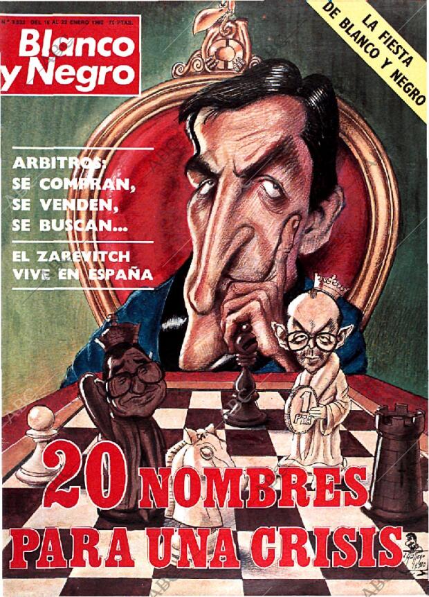 BLANCO Y NEGRO MADRID 16-01-1980 página 1