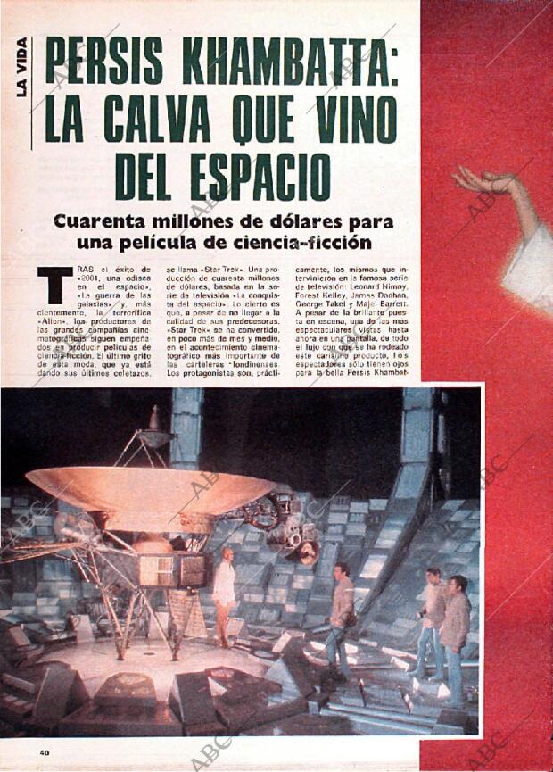 BLANCO Y NEGRO MADRID 16-01-1980 página 40