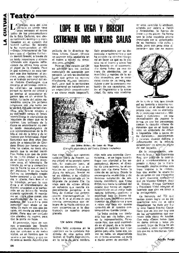 BLANCO Y NEGRO MADRID 16-01-1980 página 54