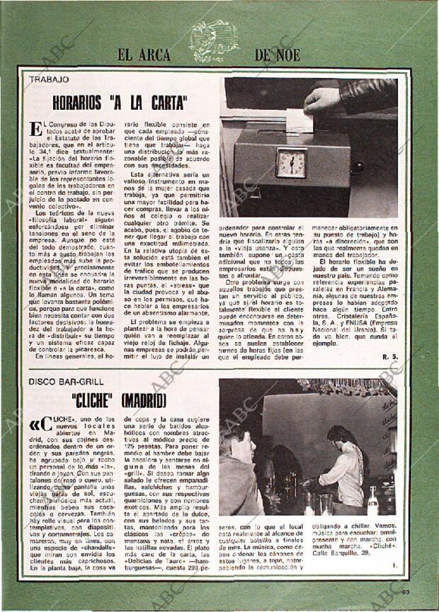 BLANCO Y NEGRO MADRID 16-01-1980 página 63