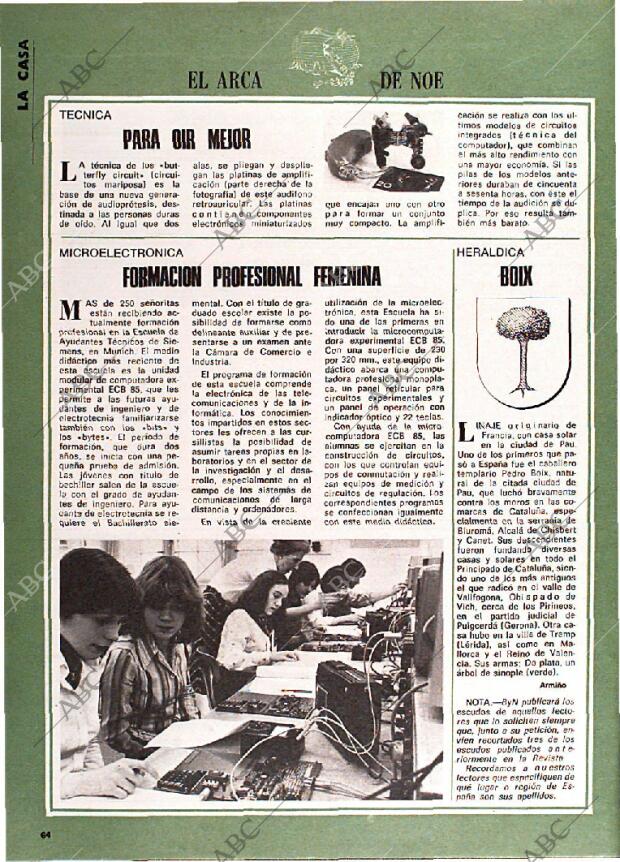BLANCO Y NEGRO MADRID 16-01-1980 página 64