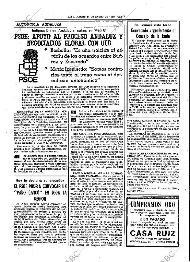 ABC SEVILLA 17-01-1980 página 15