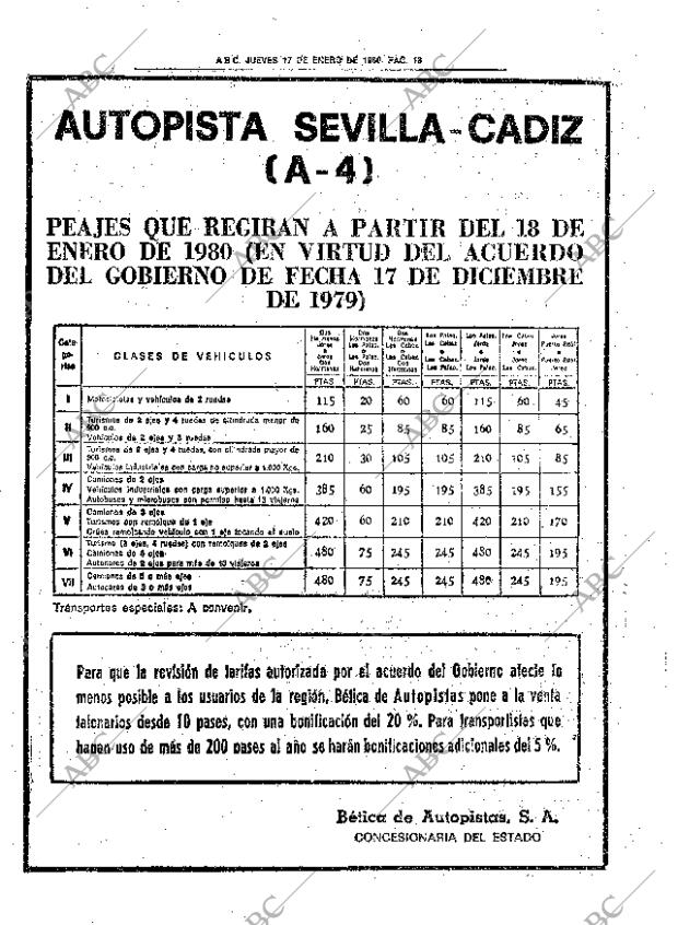 ABC SEVILLA 17-01-1980 página 26