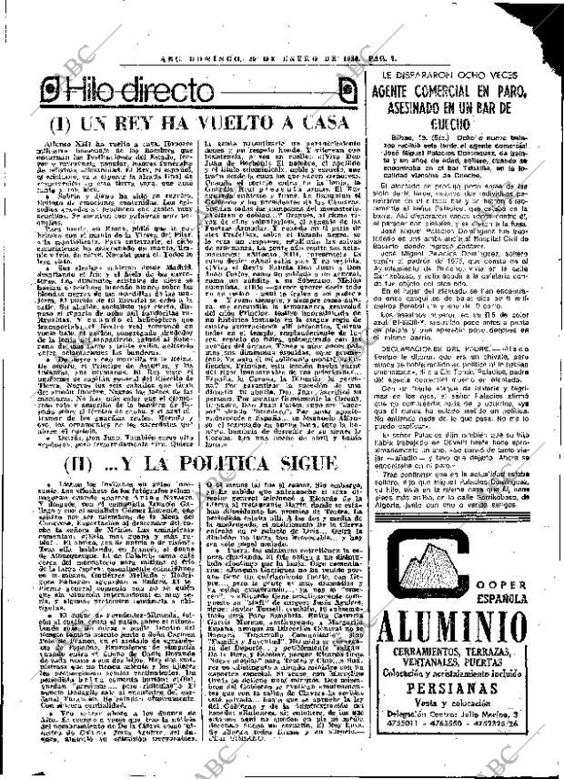 ABC MADRID 20-01-1980 página 23