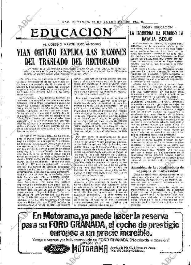ABC MADRID 20-01-1980 página 41