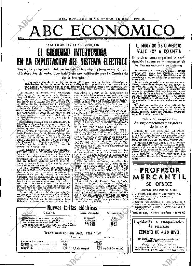 ABC MADRID 20-01-1980 página 55