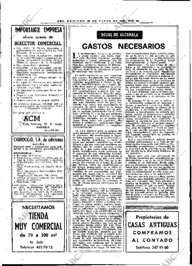 ABC MADRID 20-01-1980 página 60