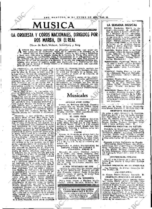 ABC MADRID 20-01-1980 página 71