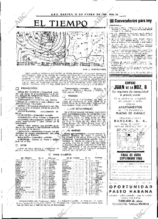 ABC MADRID 22-01-1980 página 42