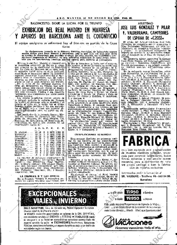 ABC MADRID 22-01-1980 página 61
