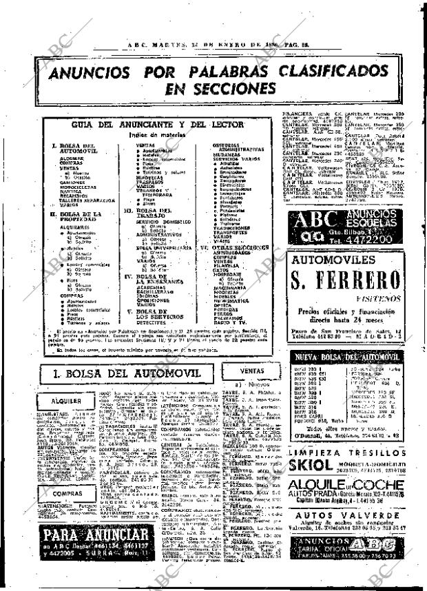 ABC MADRID 22-01-1980 página 77