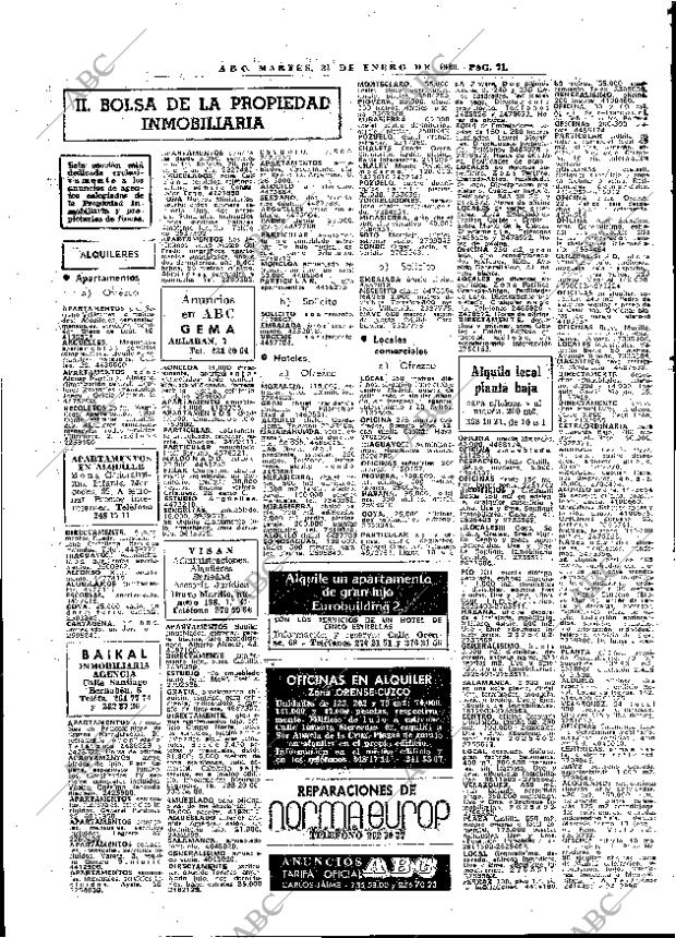 ABC MADRID 22-01-1980 página 79
