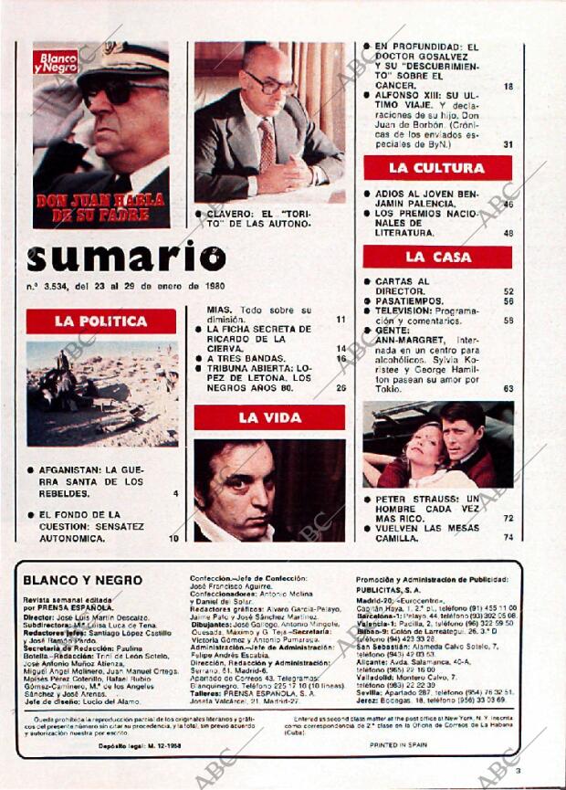BLANCO Y NEGRO MADRID 23-01-1980 página 3