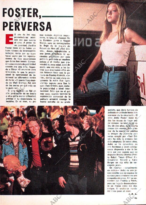 BLANCO Y NEGRO MADRID 23-01-1980 página 45