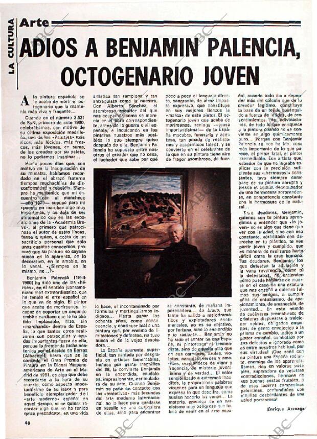 BLANCO Y NEGRO MADRID 23-01-1980 página 46