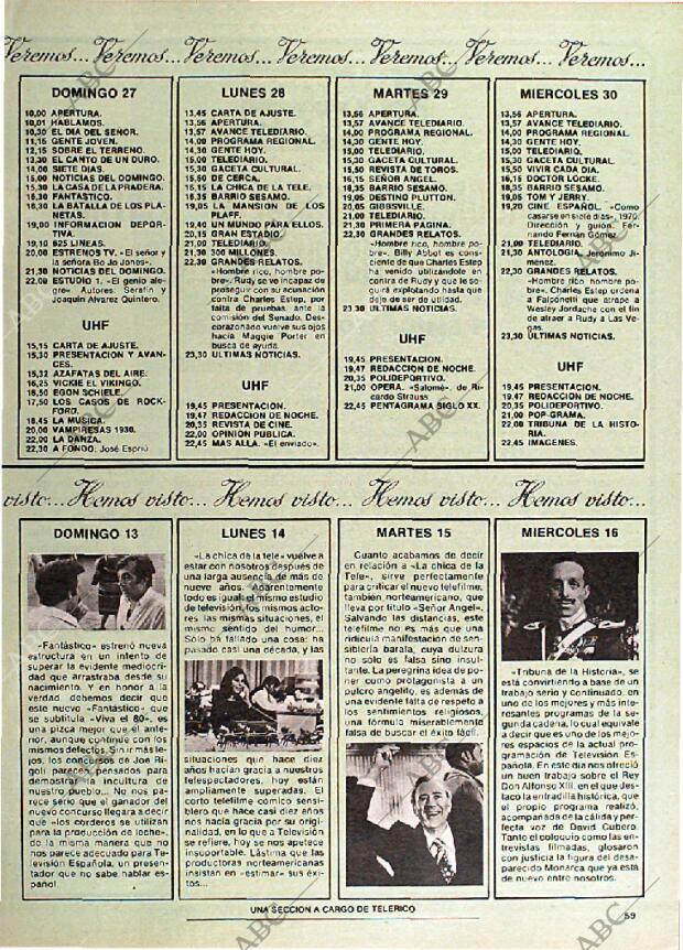 BLANCO Y NEGRO MADRID 23-01-1980 página 59