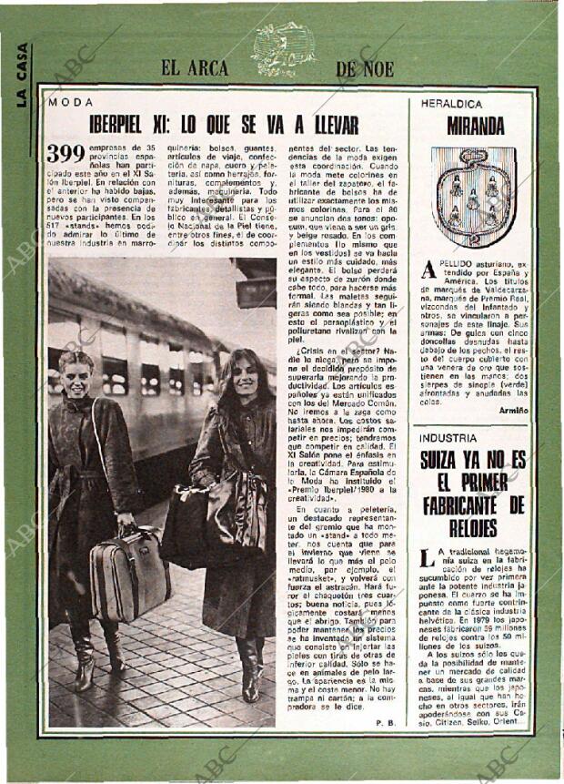 BLANCO Y NEGRO MADRID 23-01-1980 página 70