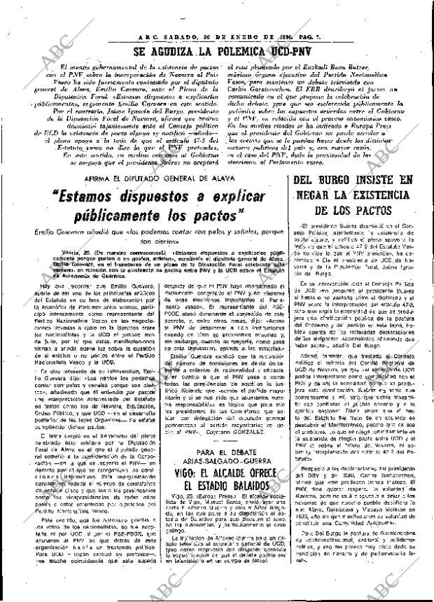 ABC MADRID 26-01-1980 página 19