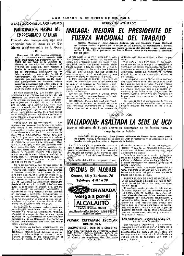 ABC MADRID 26-01-1980 página 20