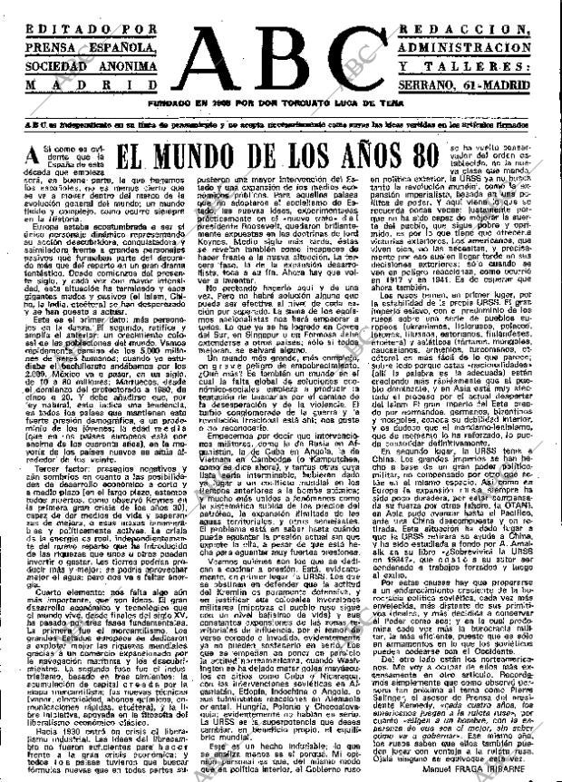 ABC MADRID 26-01-1980 página 3